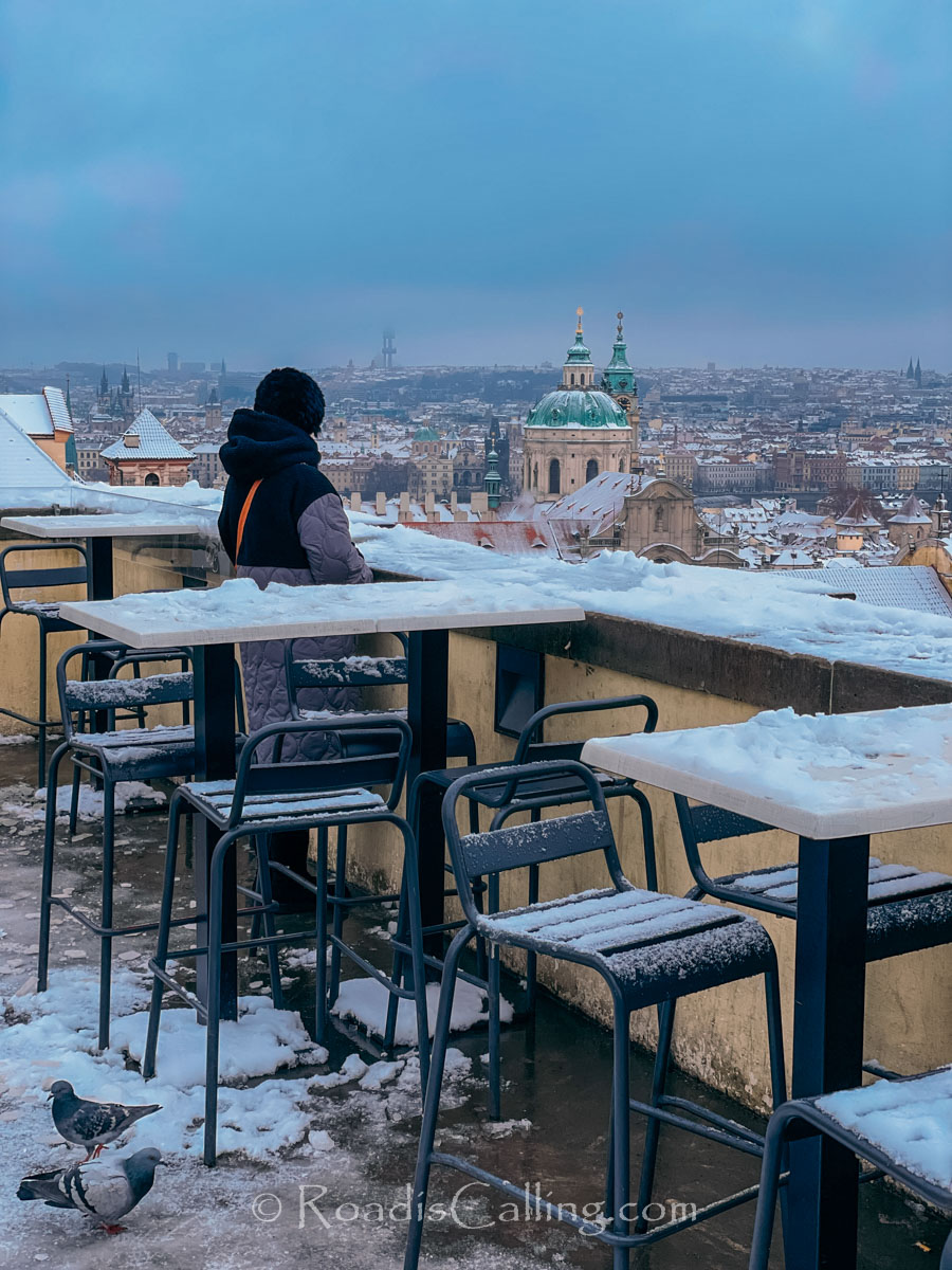 visiting Prague in winter