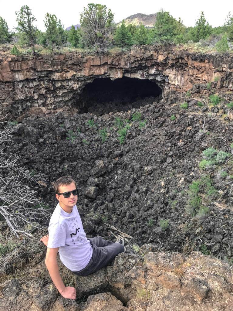 Volcano in California 