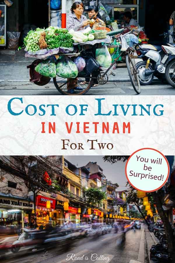 How much money do I need to live in Vietnam for a month?