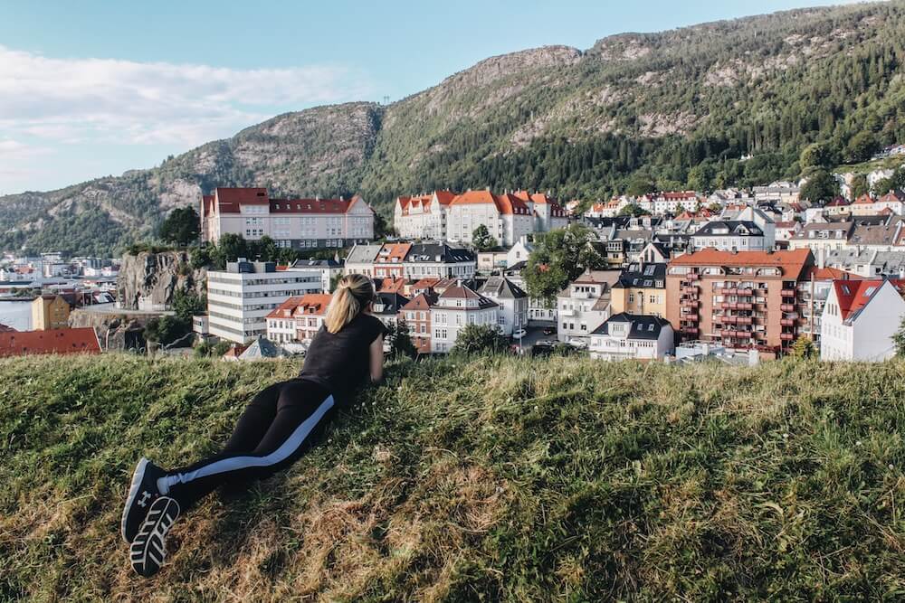 hiking in bergen