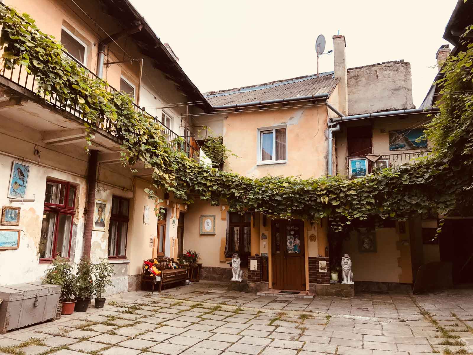 old housing in Lviv