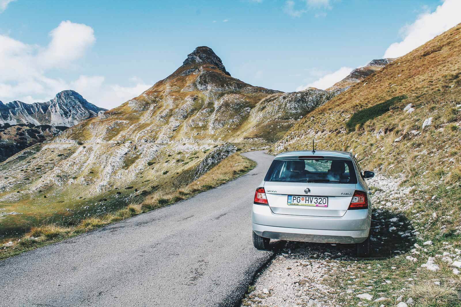 driving in durmitor national park 