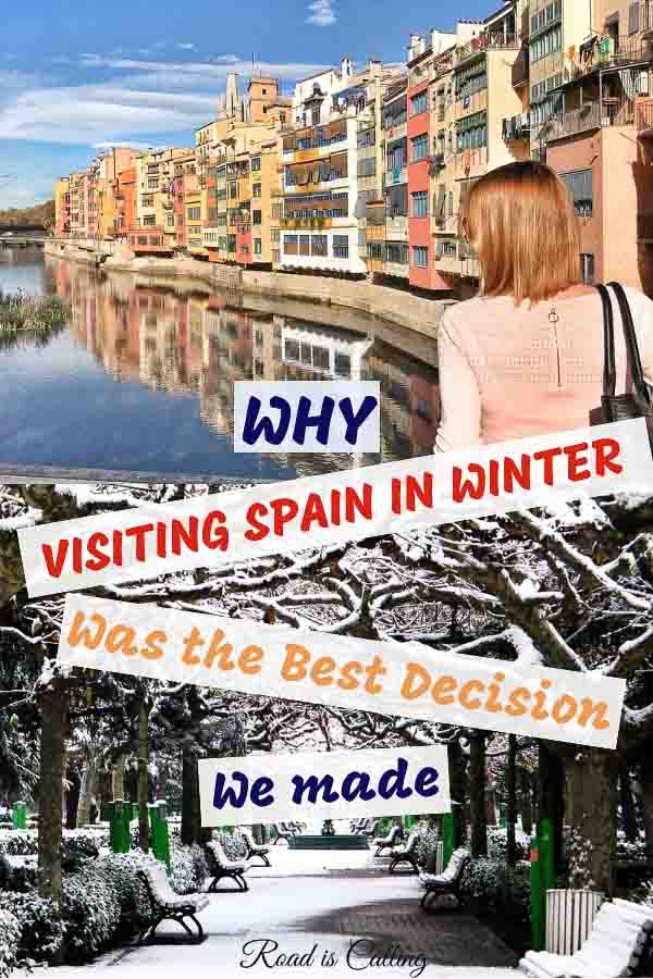 Seriously, winter is one of the best seasons for visiting Spain. In Spain in winter you can ski, go to the beach, explore the cities, go to thermal spas and learn about the history and culture. Click to see a list of activities and things to do in Spain either you are traveling solo, with your family or friends #spaininwinter #traveltospain #visitspain