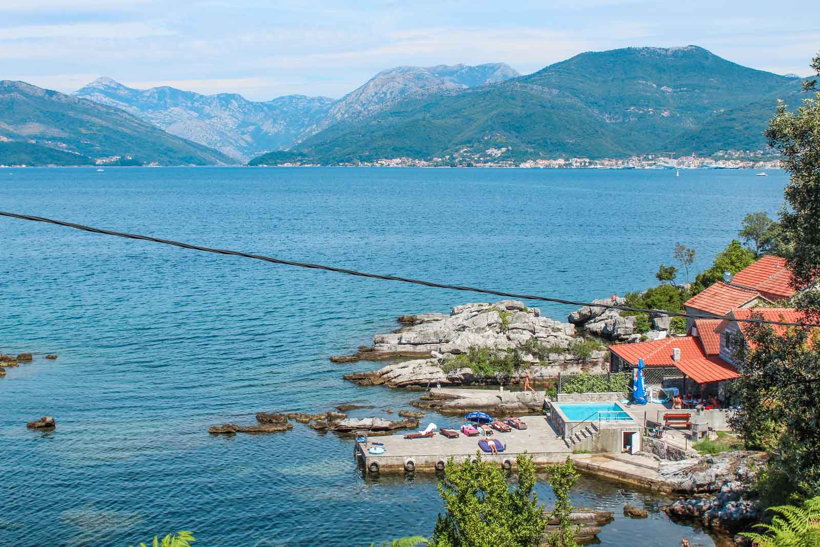 Kotor Bay beaches