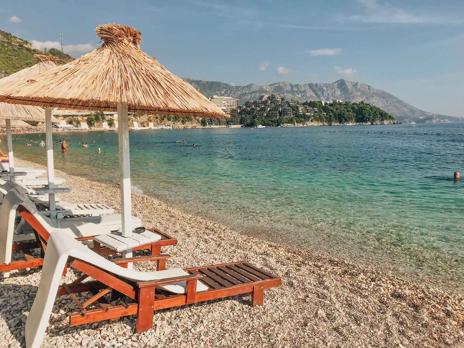 beach in Montenegro