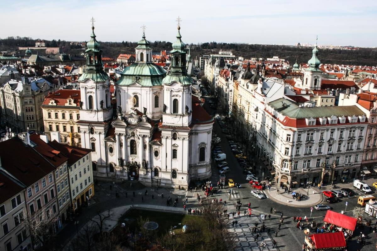 panoramic places in Prague