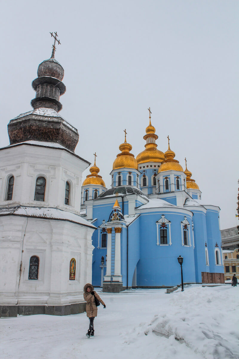 Kyiv in January 