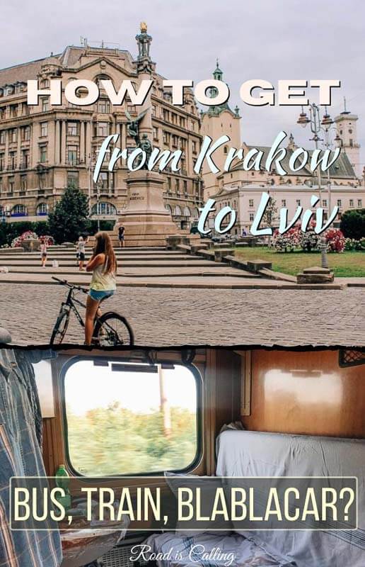 Lviv to Krakow and Krakow to Lviv transportation guide - what should you choose, bus, train or blabla car? #ukrainepoland #europetips #ukrainetravel