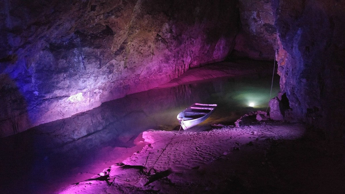 underground river between Valencia and Barcelona