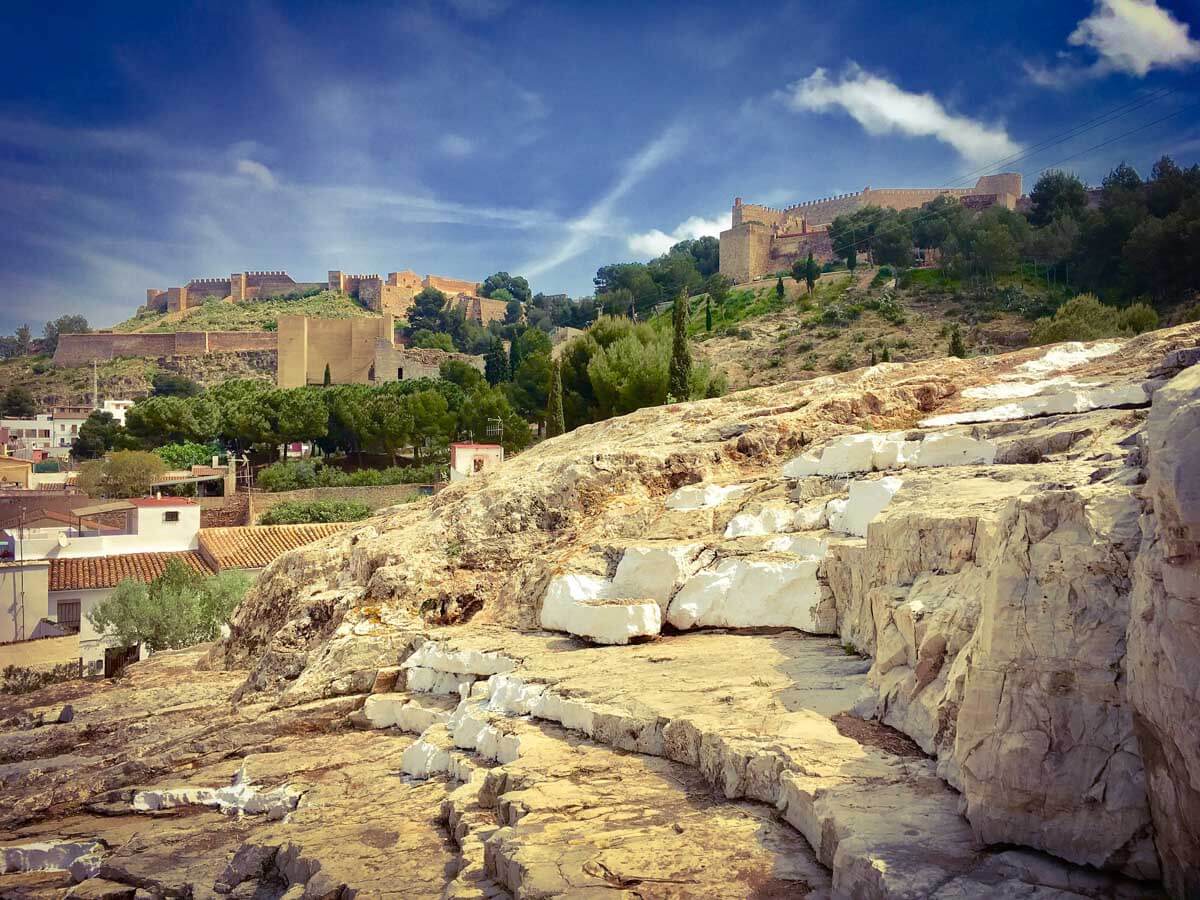 visiting Sagunto castle 