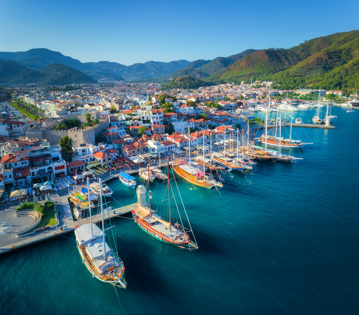 Аerial view of Marmaris