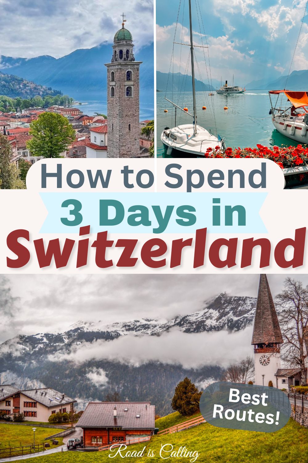 3 days in Switzerland itinerary