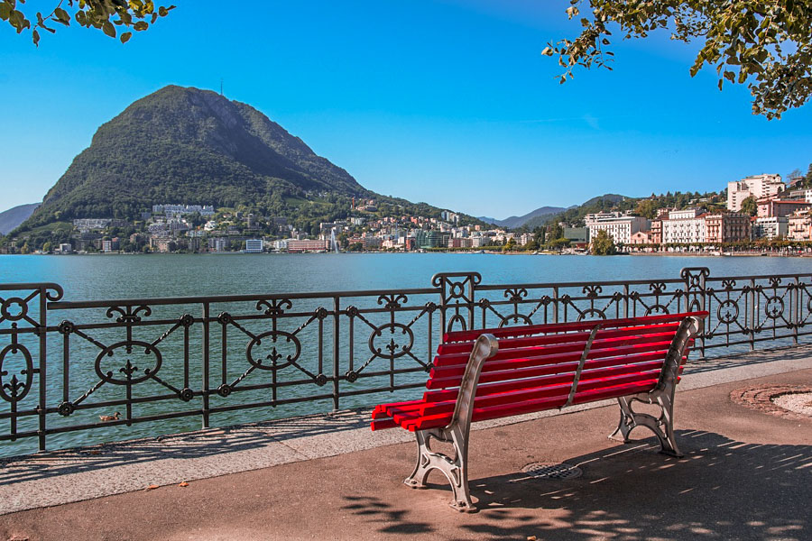 Lugano waterfront