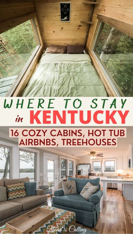 Lovely airbnbs in Kentucky for romantic getaways and nature escapes