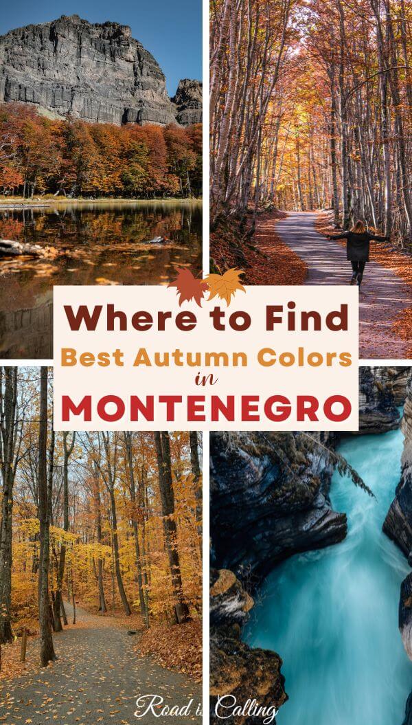 Autumn colors in Montenegro