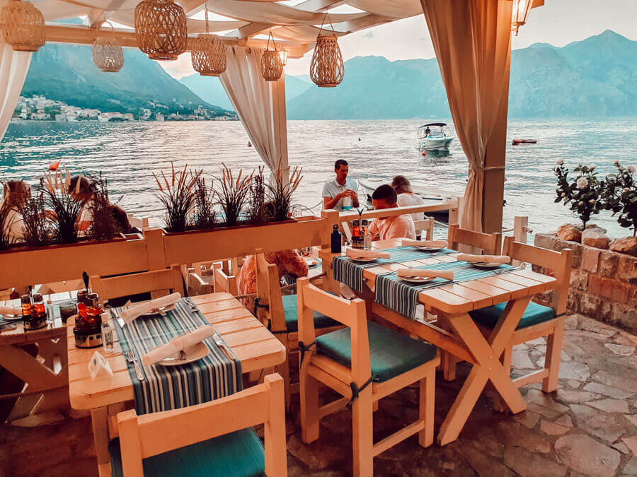 Bay of Kotor restaurant