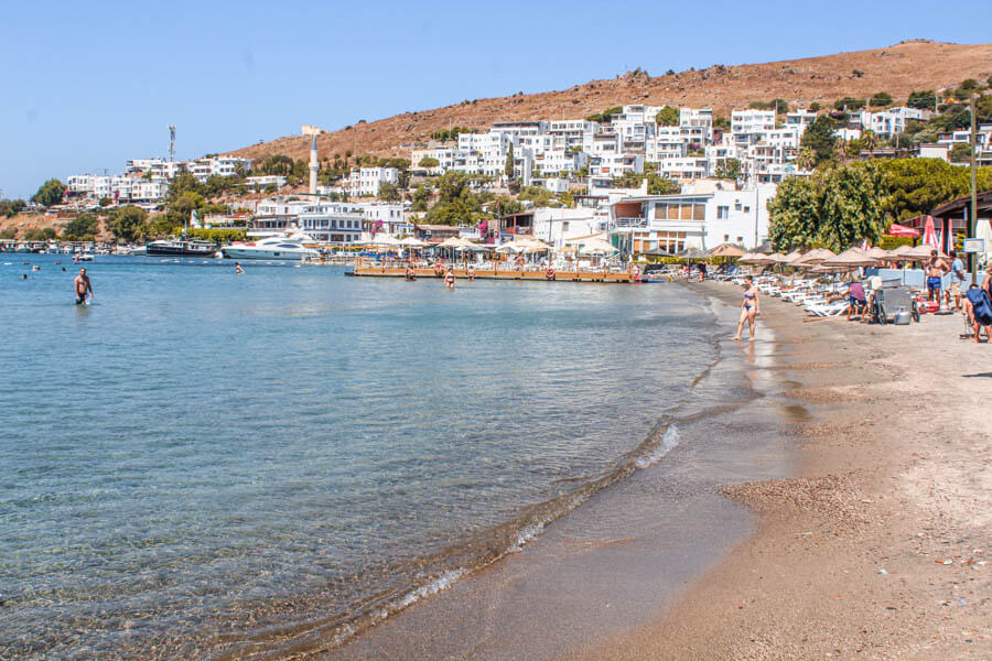 best beaches in Bodrum 