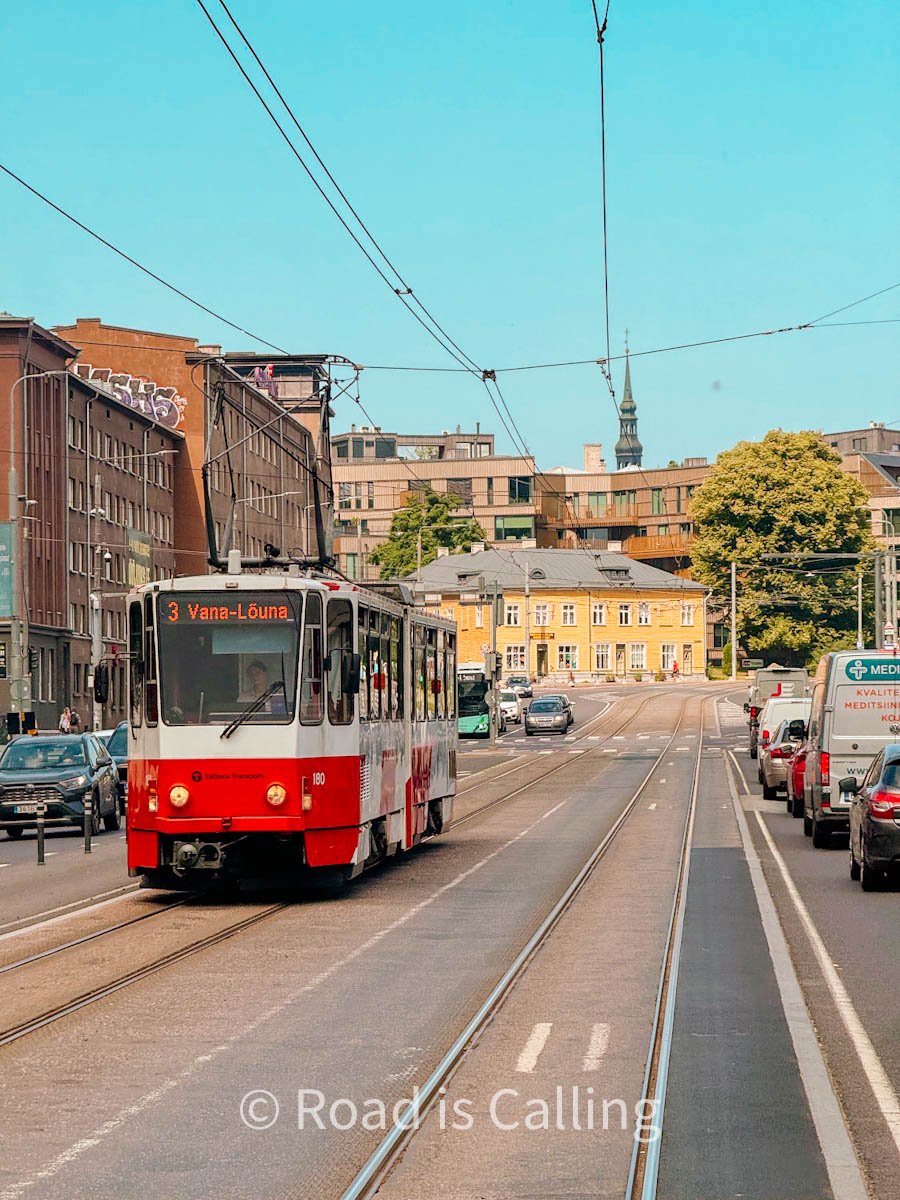 tram in Tallinn