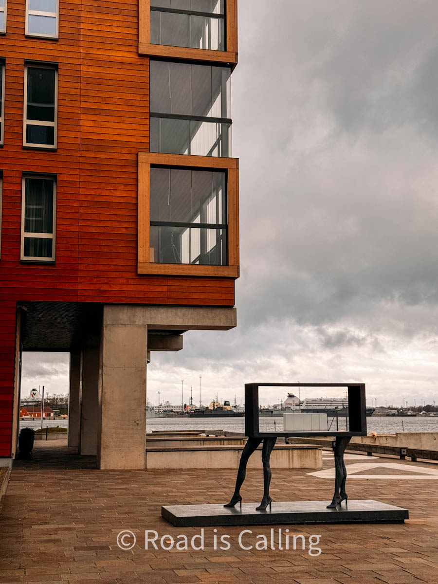 art exposition in Noblessner neighborhood in Tallinn