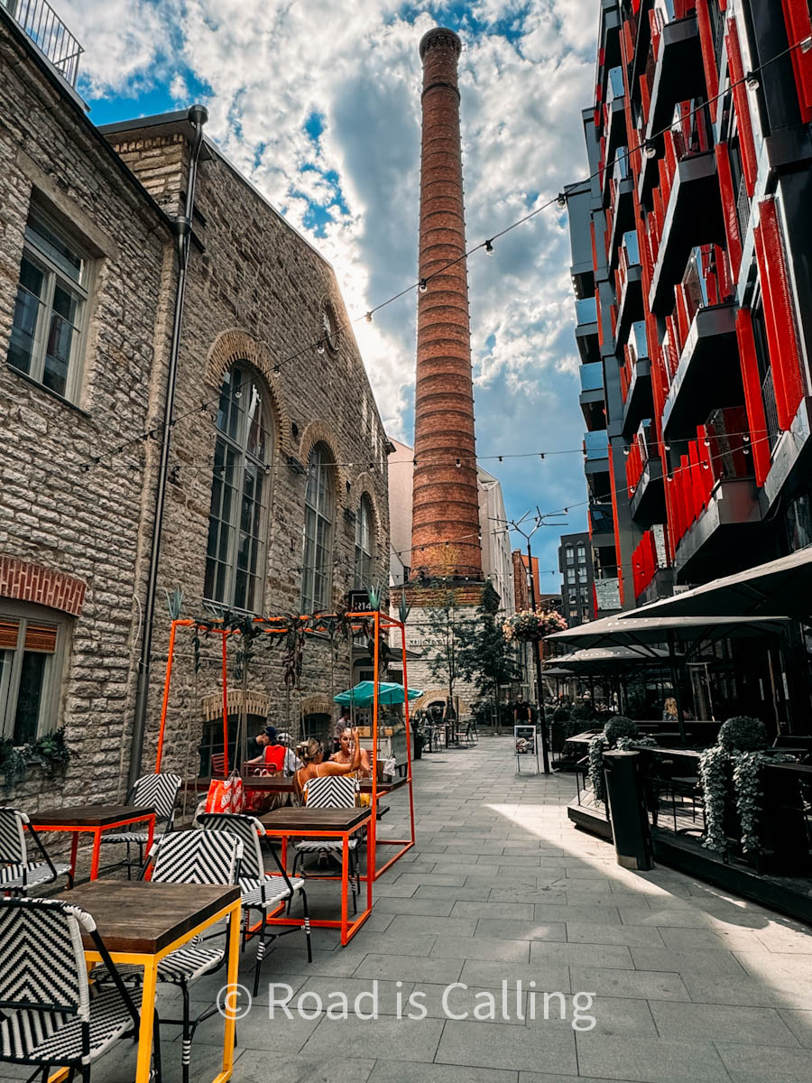 Rotermann neighborhood in Tallinn