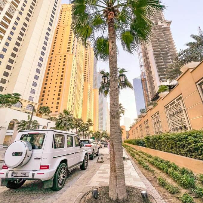 free parking in Dubai