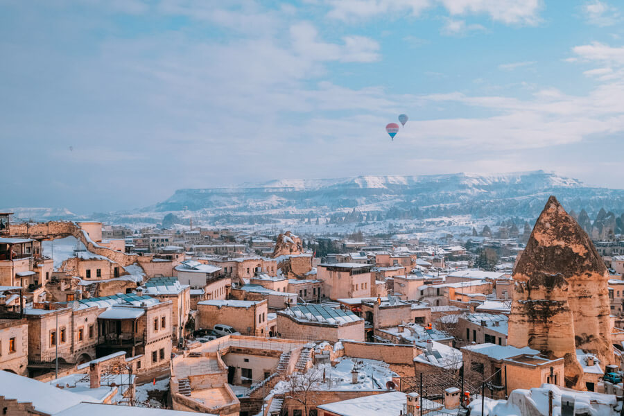 Cappadocia in winter