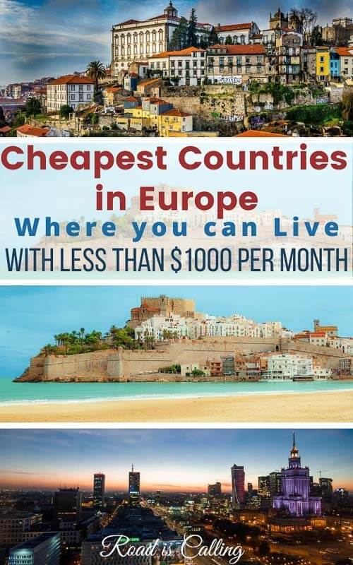 18 Cheapest Countries Live Europe With €1000 Per Month