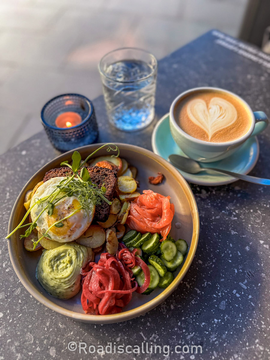 tasty breakfast in Tallinn