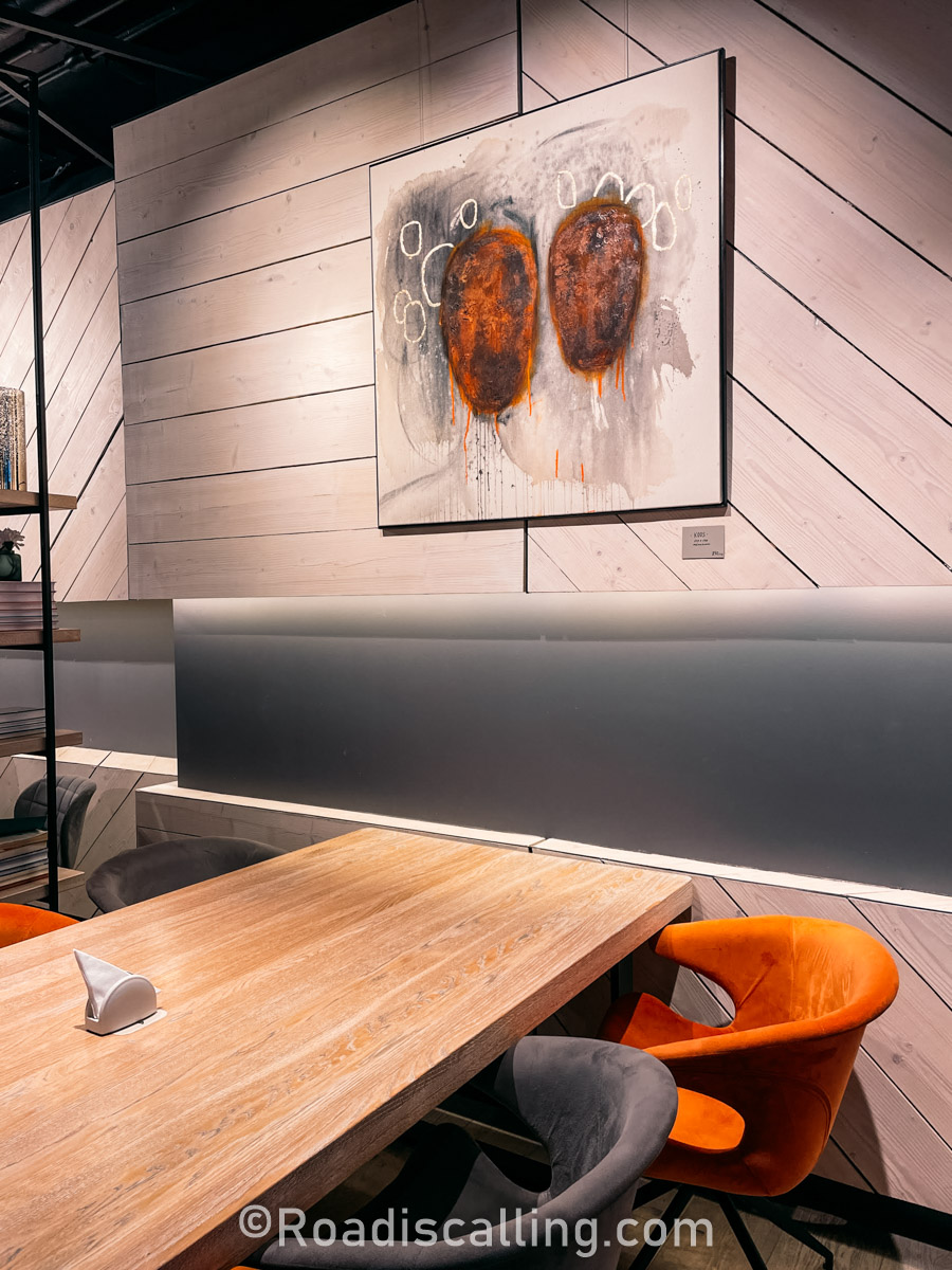 cafe interior in Tallinn