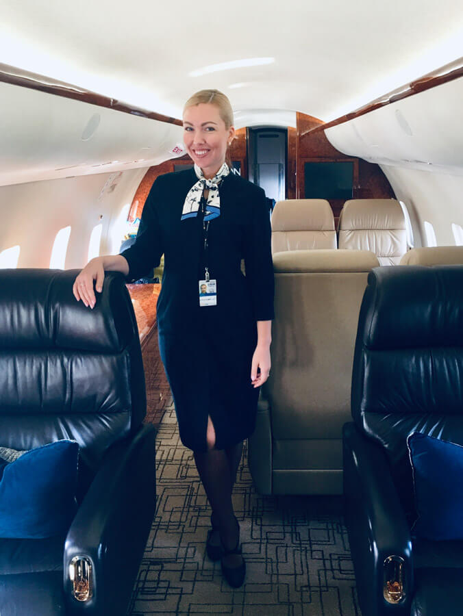 how to become a private flight attendant