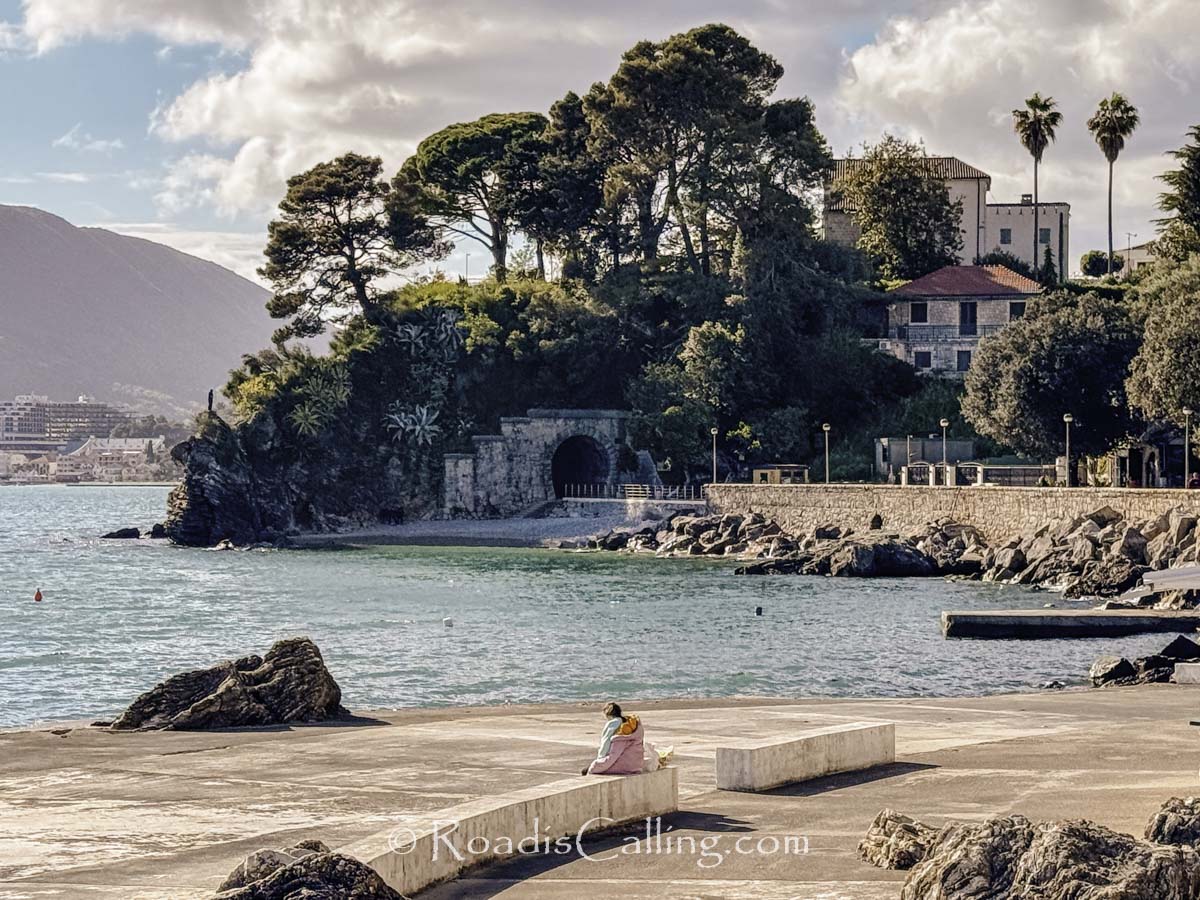 view of Herceg Novi bay