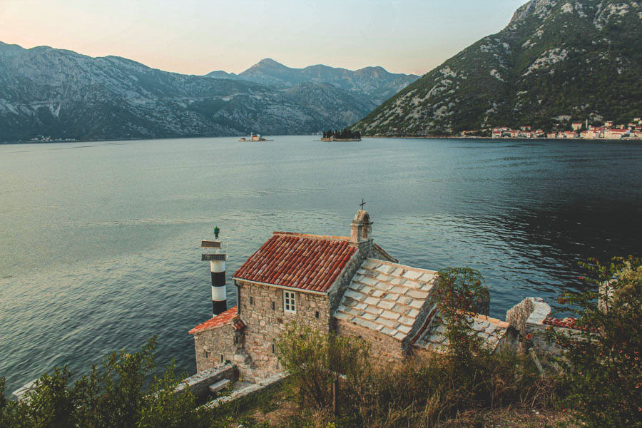 Bay of Kotor view