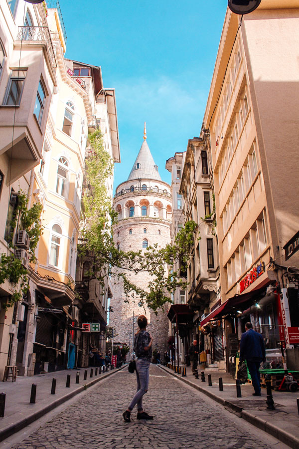Galata Tower in May