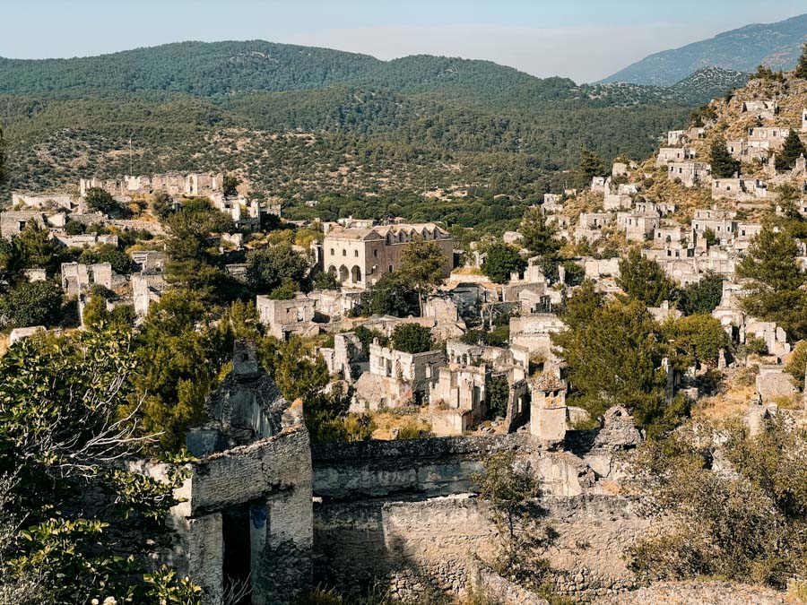 Turkey abandoned village 