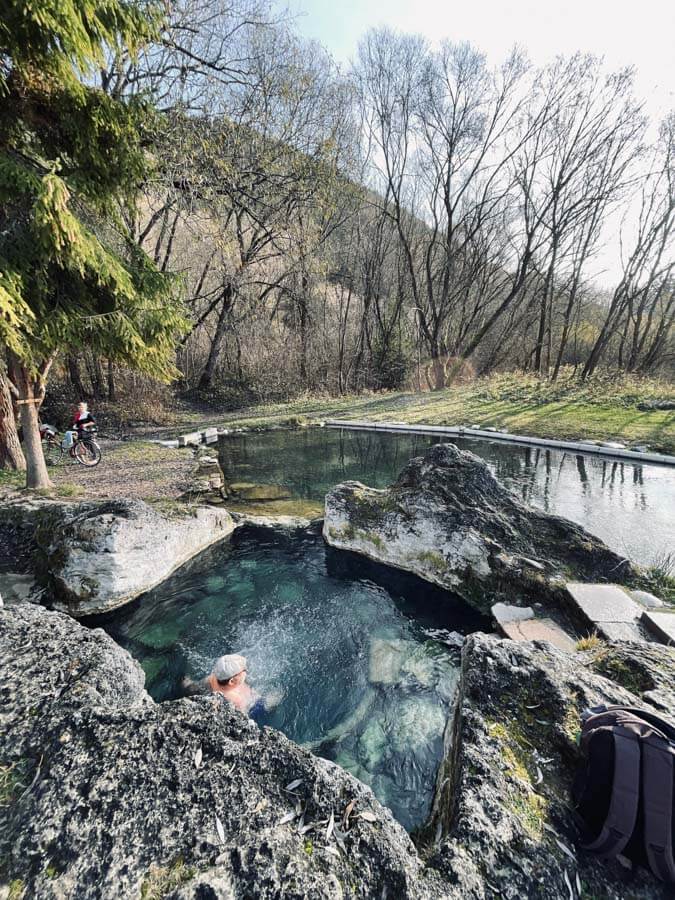 Liptovsky Mikulas natural thermal pool