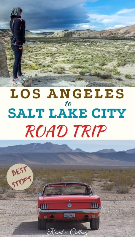Los Angeles to Salt Lake City road trip #roadtripusa #californiautahroadtrip #westusa #bestofusa
