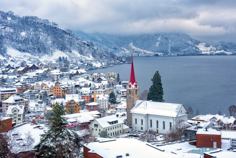 Lucerne in winter