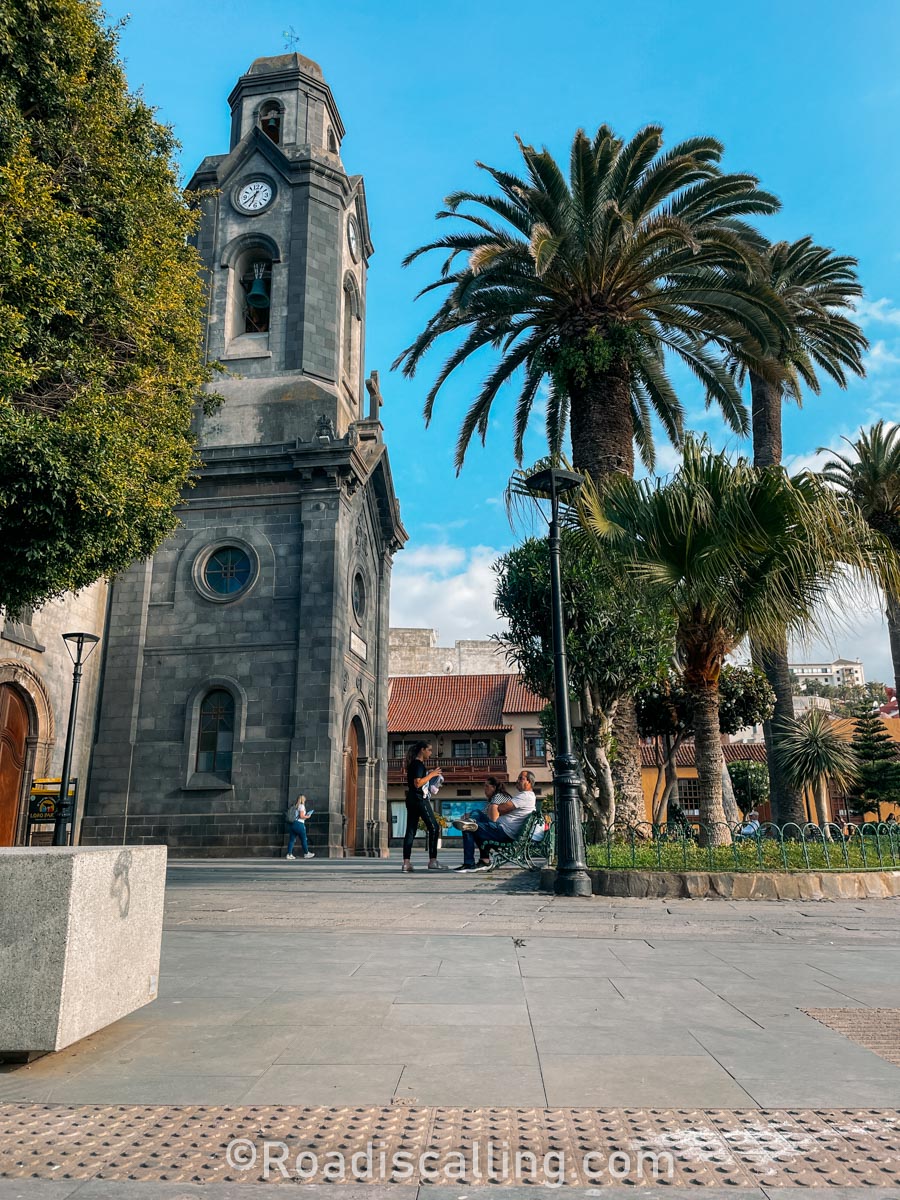 an old church in Tenerife
