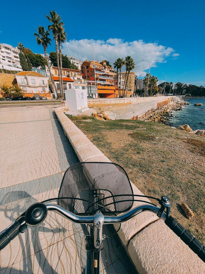 hidden gems in Malaga by bike
