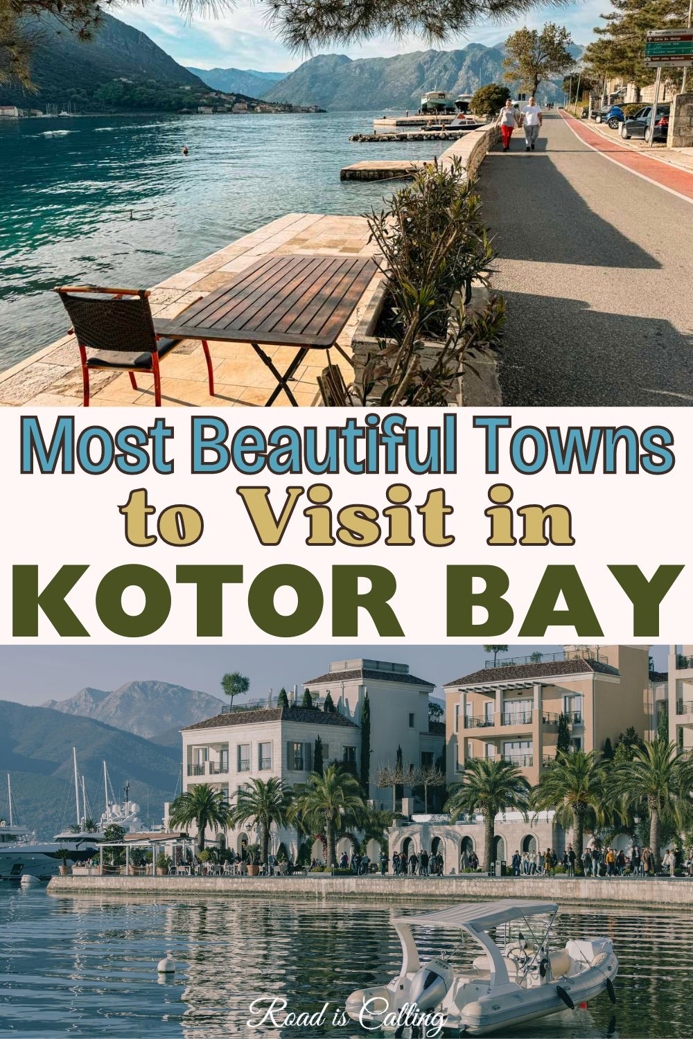 Kotor and Perast are not the only towns in Kotor Bay that are worth a visit. In fact, there are many more towns and villages not to miss! | best of Kotor | Bay of Kotor road trip | best of Montenegro 