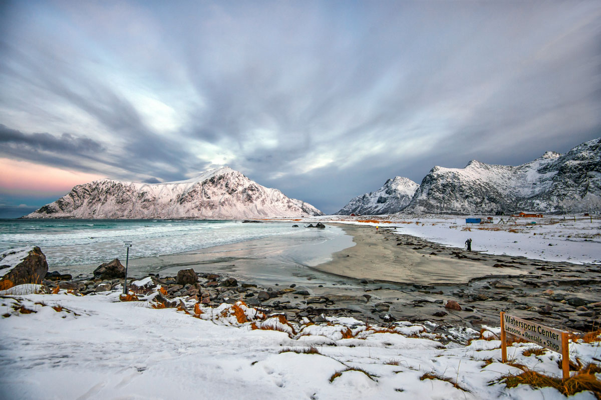 Northern Norway in winter