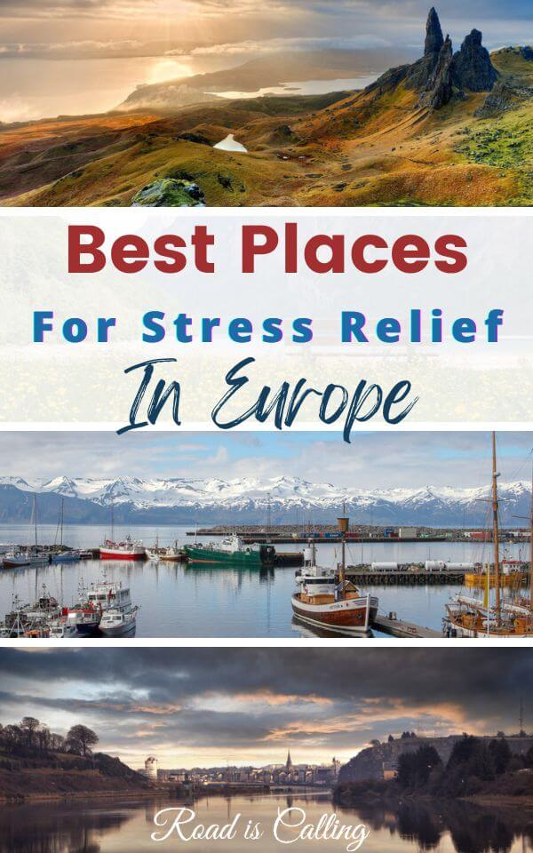 best places to go to relieve stress