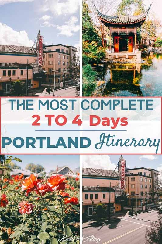 This 2 to 4-day Portland itinerary will ensure that you get the most out of your trip! | Portland Oregon | West Coast | Best Cities in USA #westcoastroadtrip #portlandoregon #oregontravel