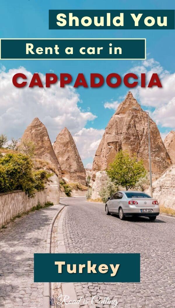 Renting a car in Cappadocia