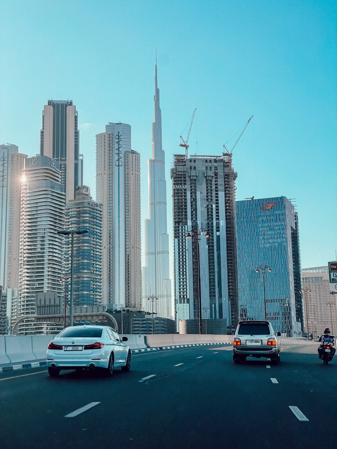 driving in Dubai