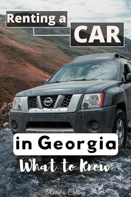 In this post you'll learn about the process of renting a car in Georgia: how to rent a car in Tbilisi, Batumi and Kutaisi, best companies to rent from, how much the rent costs, documents to have, rules to follow and more #georgiacaucasus #caucasustravel #tbilisitravel #georgiatravel