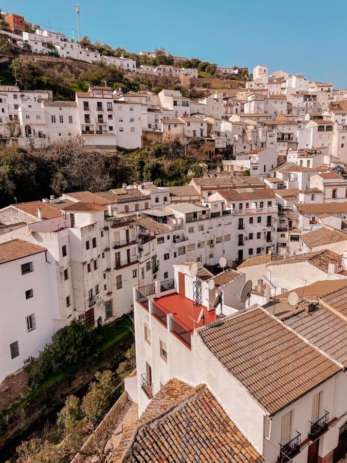 unique white village Spain