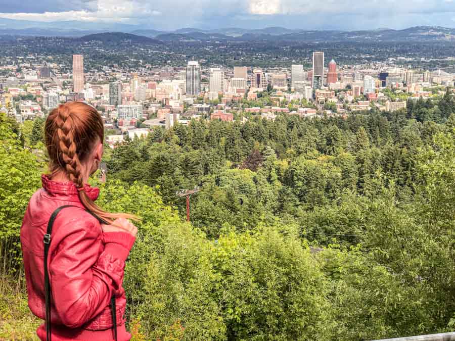 viewing platform in Portland