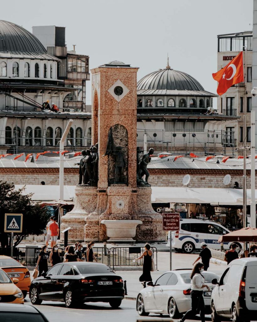 Taksim Square area