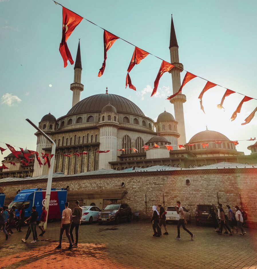 walking from Taksim to Istiklal